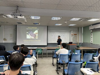 [114.11.10] 專題演講：114-1「化工生技概論」專題講座－星展銀行 數據分析部 陳逸凡協理「關於跨領域-從學校到工作」圖片